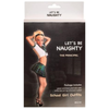 Let's Be Naughty Lingerie The Principal Large - Sensual Green & White Pleasure Set for Women - Adult Naughty Store