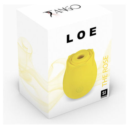 LOE The Rose Premium Suction Stimulator - Yellow: A Luxurious Pleasure Device for Intimate Stimulation - Adult Naughty Store