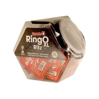 Screaming O Ring O Ritz XL Vibrating Cock Ring - Premium Pleasure Enhancer for Men - Model: XL-2021 - Assorted Colors - Adult Naughty Store