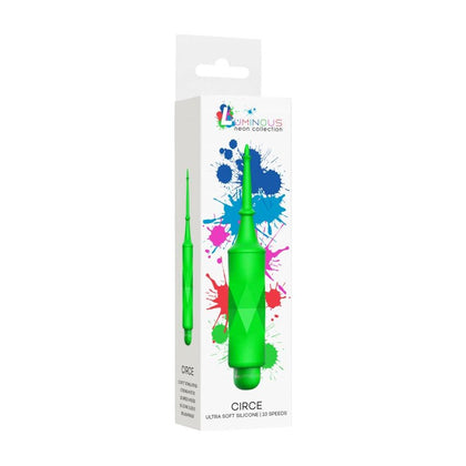 Circe - ABS Bullet With Silicone Sleeve - 10-Speeds - Green
