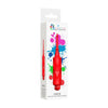Circe - Luminous 10-Speed ABS Bullet with Silicone Sleeve for Intense Pleasure - Red