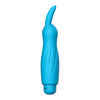 Introducing the Luminous Luxe ABS Bullet with Silicone Sleeve - Model 10 Unisex Clitoral Stimulation Toy in Turquoise