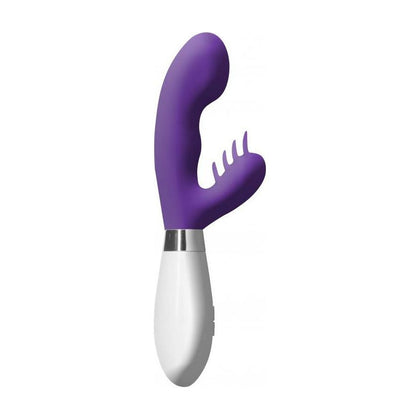 Introducing the Ares - Purple G-Spot and Clitoral Stimulator Vibrator for Women
