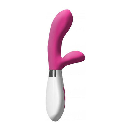 Introducing the Luxe Pleasure Co. Achilles Rechargeable Clitoral and G-Spot Vibrator - Model AR-5200P Pink