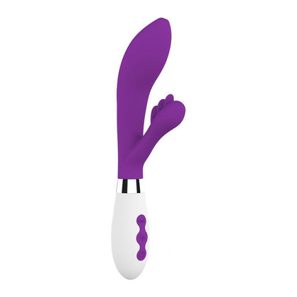 Introducing the Agave Rechargeable Purple Clitoral Rabbit Vibrator - Model AR-5200, for Women's Sensational Pleasure!
