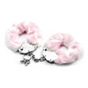 Seductive Sensations Fluffy Hand Cuffs - Model X69: The Ultimate Pink Pleasure for All Genders, Enhanced Wrist Restraint and Sensual Stimulation
