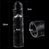 Introducing the Sensual Pleasure Clear Penis Extender Sleeve Plus 2in - Model X3: The Ultimate Enhancement for Him and Her - Adult Naughty Store
