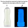 Lumino Play Ribbed Masturbator: The Ultimate Blue Glow Pleasure for Men - Adult Naughty Store