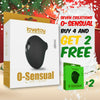 O-Sensual Suction Vibe OS-200X for Women, Clitoral Stimulator, Rechargeable, 5 Modes, Waterproof, in Elegant Black