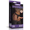 Introducing the Sensation Bliss: Soft Strap On Set 8.5in - Model S8X, Unisex, Sultry Black - Adult Naughty Store