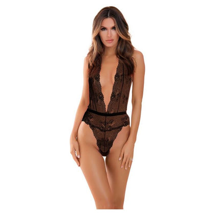 Seductiva Plunge In Teddy Black - The Ultimate Pleasure Experience for Women, Intimate Lace Lingerie