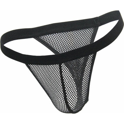 Introducing the Mesh Brief Men's Underwear - MEN037A, Available in 2 Sizes, Black - Adult Naughty Store