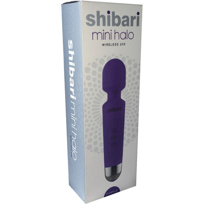 Shibari Mini Halo Wireless 20X Purple - Powerful Clitoral Vibrator for Women's Intimate Pleasure