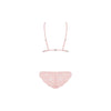 Delicanta Pink Lace 2-Piece Lingerie Set: Sensual Femininity for Intimate Moments