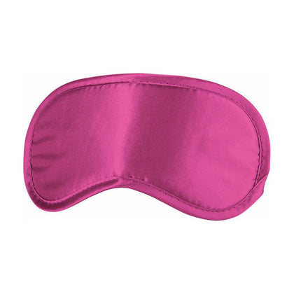 Soft Pleasure Eye Mask - Pink, Sensual Sleep Mask for Enhanced Intimacy, Model EM-100, Unisex, Seductive Blindfold for Heightened Sensations