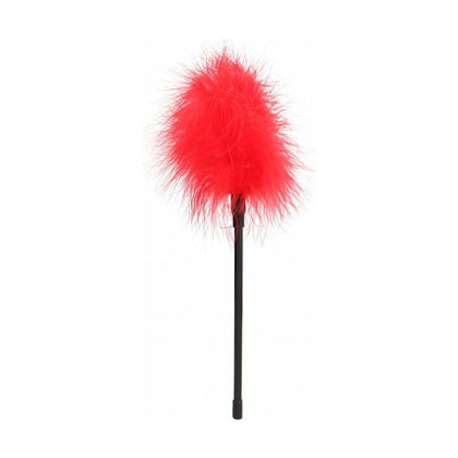 OUCH! Feather - Red Sensation Tickler for Erotic Foreplay - Model FTR-27 - Unisex Pleasure Toy - Adult Naughty Store