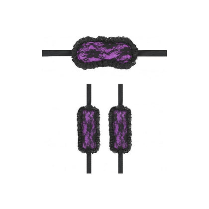 Introducing the Exquisite Pleasure Co. Introductory Bondage Kit #7 - Purple: A Sensual Journey into Submission and Dominance - Adult Naughty Store