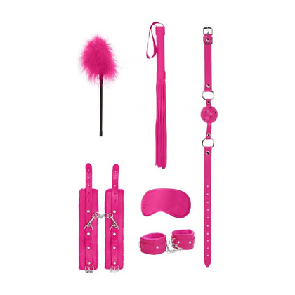 Indulge in Sensory Bliss with Luxe Pleasure Delight Bondage Kit B101 for Couples Unisex Pink