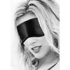 Entice the senses with the LuxLust Satin Eye-Mask - Model XX7: Sultry Silky Blindfold for Intimate Play - Black - Adult Naughty Store