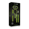 Ouch! Glow in the Dark Bondage Kit #1 - Ultimate Pleasure Experience for All Genders - Illuminate Your Intimate Moments with Fluorescent Green Glow - Adult Naughty Store