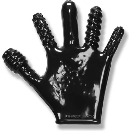 OXBALLS Finger Fuck Glove Black: The Ultimate Pleasure Exploration Tool for Him - Adult Naughty Store