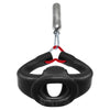 SensaSilk Tug Pull Down Ballstretcher Black: The Ultimate Men's Pleasure Enhancer for Intense Sensations