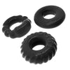 OXBALLS Bonemaker 3XGrip Cockring Set - Model 3 - Enhances Pleasure - Black - Adult Naughty Store