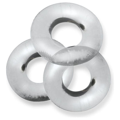 OXBALLS Fat Willy 3 Pc Jumbo Cockrings - The Ultimate Pleasure Enhancer for Men - Model FW-3 - Clear

Introducing the OXBALLS Fat Willy FW-3 Clear Jumbo Cockrings: Unleash Sensational Pleasur - Adult Naughty Store