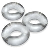 OXBALLS Fat Willy 3 Pc Jumbo Cockrings - The Ultimate Pleasure Enhancer for Men - Model FW-3 - Clear

Introducing the OXBALLS Fat Willy FW-3 Clear Jumbo Cockrings: Unleash Sensational Pleasur - Adult Naughty Store