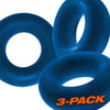 OXBALLS Fat Willy 3 Pc Jumbo Cockrings - Model FW-3PC-JCR - Unisex Pleasure Enhancers - Sensational Space Blue

Introducing the OXBALLS Fat Willy 3 Pc Jumbo Cockrings - Model FW-3PC-JCR - Uni - Adult Naughty Store