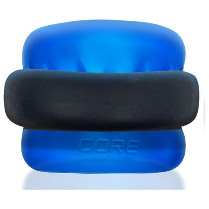 Sensual Pleasures ULTRACORE Core Ballstretcher w/ Axis Ring Blue Ice - The Ultimate Ballstretching Experience for Adventurous Individuals