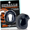 OXBALLS Big-D Shaft Grip Cock Ring Black - Ultimate Pleasure Enhancer for Men - Model BD-500 - Intensify Your Sensations and Elevate Your Experience