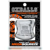 OXBALLS Ergofit Mega Squeeze Ball Stretcher MS-001 for Men - Intensify Pleasure - Clear - Adult Naughty Store