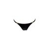 Lustful Pleasures Power Wetlook Panty with Dual-Sided Gold Clasps - Model PW-200 - Women's Intimate Lingerie for Sensual Play - Seductive Black - Adult Naughty Store