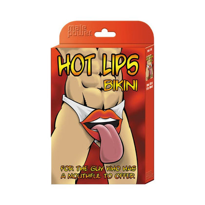 Seductive Pleasures Hot Lips Bikini Novelty Underwear - Playful and Flirty Undergarment for All Genders, Designed for Sensual Pleasure, in a Vibrant Assortment of Colors - Adult Naughty Store