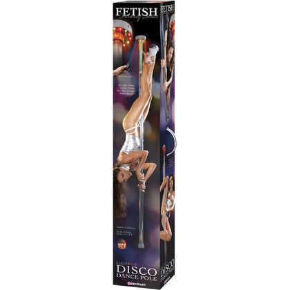 Fetish Fantasy Series Light-Up Disco Dance Pole - Multi: The Ultimate Sensual Performance Enhancer for All Genders - Unleash Your Erotic Fantasies with the Dazzling Multi-Colored Light-Up Dance Pole