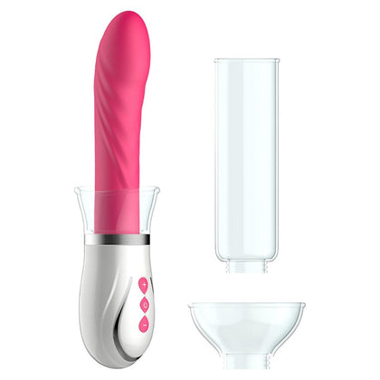 Shots Twister - 4 in 1 Rechargeable Couples Pump Kit - Pink: The Ultimate Pleasure Enhancer