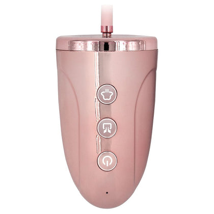 Introducing the SensaPleasure Universal Rechargeable Pump Head - Pink: The Ultimate Pleasure Device for All Genders!