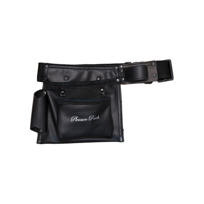 Introducing the Sensual Pleasure Pouch - Black: The Ultimate Intimate Delight for All Genders and Pleasure Zones - Adult Naughty Store