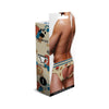 Prowler Lumberbear LB-1001 Men's Blue/Beige Open Back Brief - Sensational Erotic Pleasure for the Adventurous Gentleman