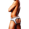 Prowler Oversized Paw Open Back Brief White - Adult Naughty Store