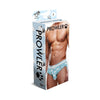 Prowler Winter Animals Backless Brief Blue White - Booty-Enhancing Brief for Winter Fun