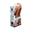 Prowler Winter Animals Backless Brief Blue White - Booty-Enhancing Brief for Winter Fun