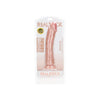 RealRock Curved Realistic Dildo with Suction Cup - Model RCD-10 - Unisex G-Spot Pleasure - 10''/ 25.5 cm - Natural Skin Color - Adult Naughty Store