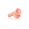 RealRock R8-SC205 8'' Beige Unisex Realistic Dildo with Balls and Suction Cup - Vaginal and Anal Stimulation - Adult Naughty Store