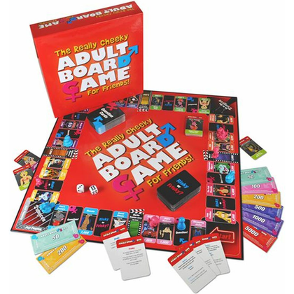 Introducing the Sensation Seekers Really Cheeky Board Game - The Ultimate Adult Group Game for Naughty Fun and Laughter