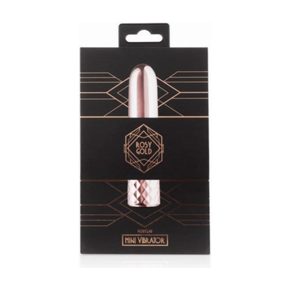 Rosy Gold - Mini Vibrator RG-10 for Women - Clitoral Stimulation - Rose Gold - Adult Naughty Store