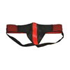 Black/Red X Large Striped Band Jocks - The Ultimate Pleasure Enhancer for Men - Adult Naughty Store