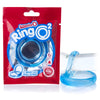 Adam's Blue Ring O 2 Double C-Ring with Testicle Support for Men, Model: SKU 817483011863, Enhances Shaft and Testicle Sensations, Blue - Adult Naughty Store