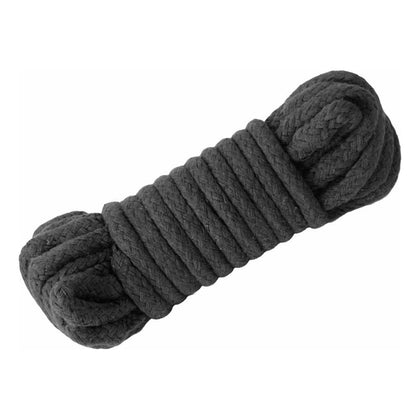 Rapture ROP001 10M Cotton Bondage Rope - Unisex BDSM Restraint Toy for Sensual Play - Black/Red/Pink/Purple - Adult Naughty Store